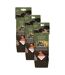 3 Pairs Mens Ladies Wool Blend Walking Socks Thermal Cushioned Camo Socks-2