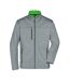 Veste Softshell Homme Vert Foncé Chiné James And Nicholson-1