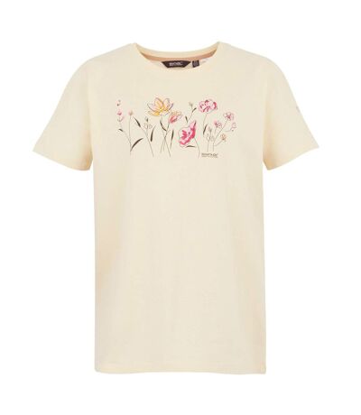 T-shirt filandra femme vanille claire Regatta