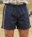 Short homme CHALLENGER 8L noir gris : le short en coton ultra-confortable spécial moisson-1