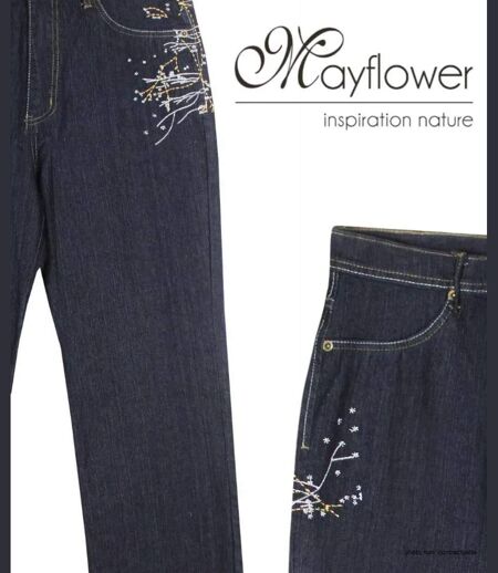 Jean avec broderie SH1083D