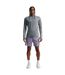 Mens Miler Dri-fit Quarter Zip Running Top Smoke Grey Nike-1