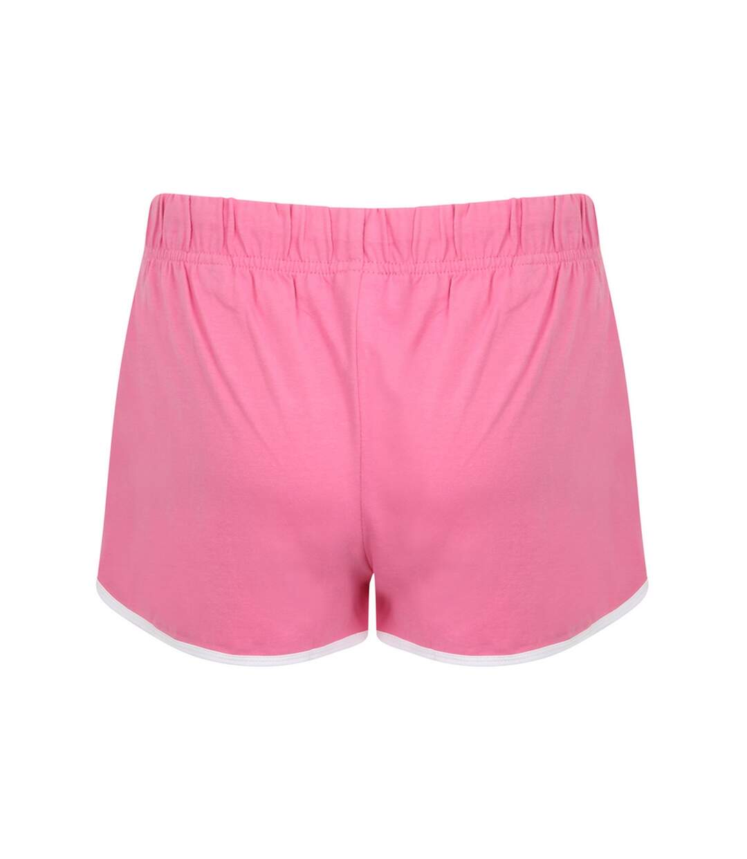 Short Rétro Femme Rose Blanc Skinni Fit-2