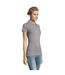 Polo Perfect Femme Gris Chiné SOLS-3