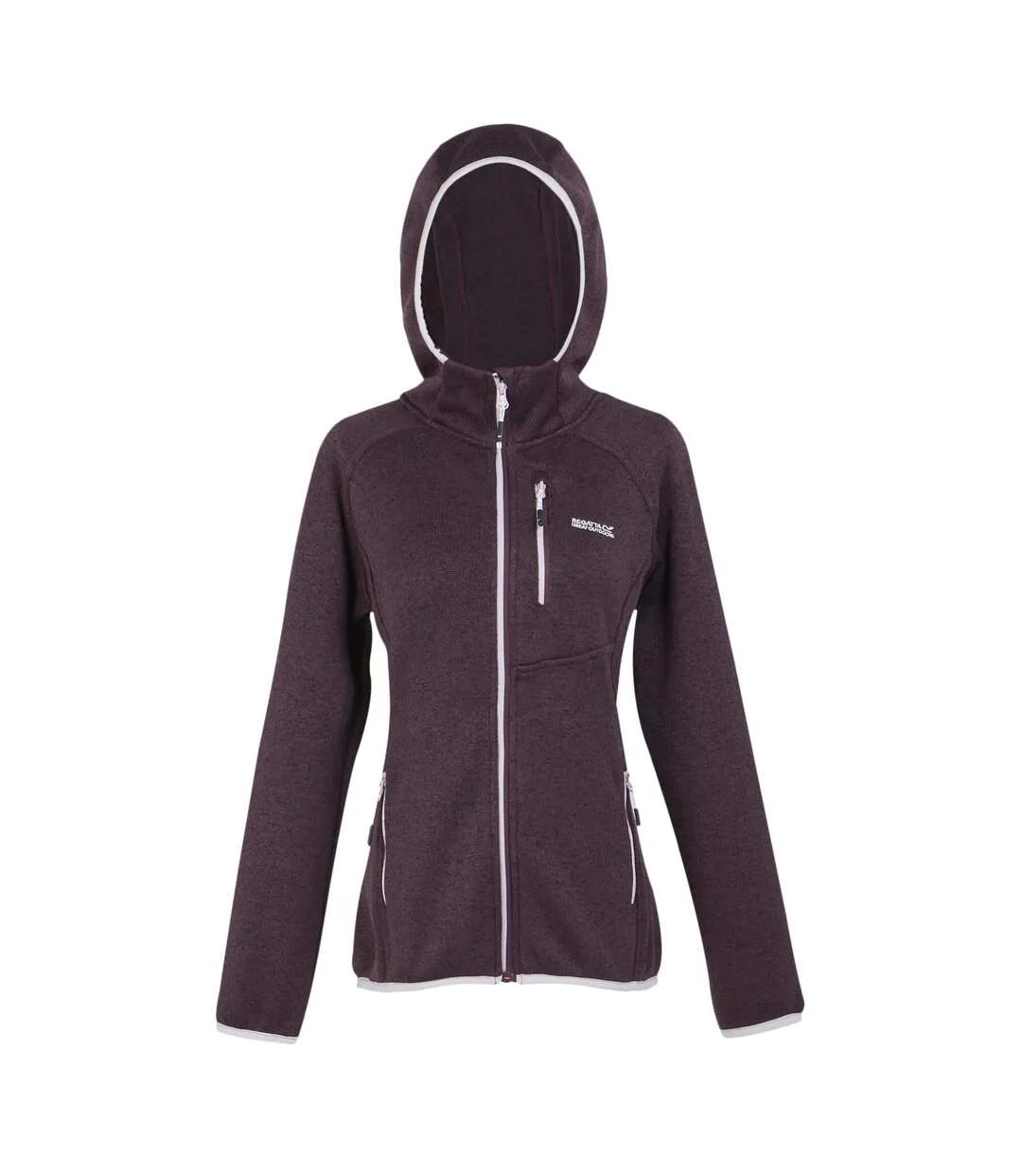 Veste Polaire Newhill Femme Prune Foncé Regatta-2