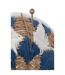 Lot de 3 Déco Murales Branche Bananier 76cm Bleu Foncé-2