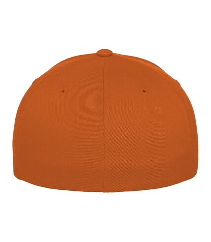 Yupoong Mens Flexfit Fitted Baseball Cap (Olive) - UTRW2889