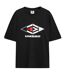 Mens evolution t-shirt black Umbro-1