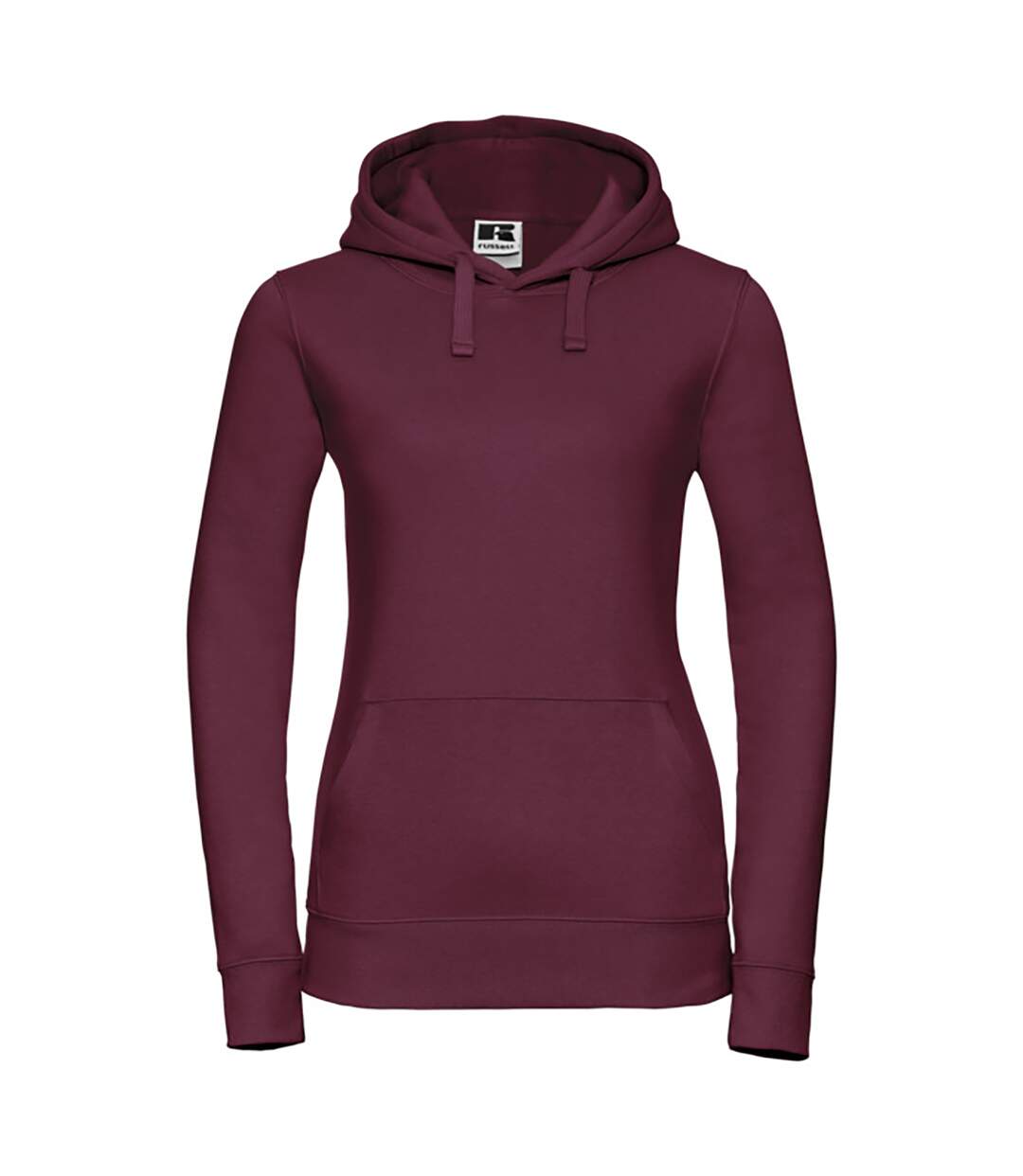 Sweat à capuche authentic femme bordeaux Russell