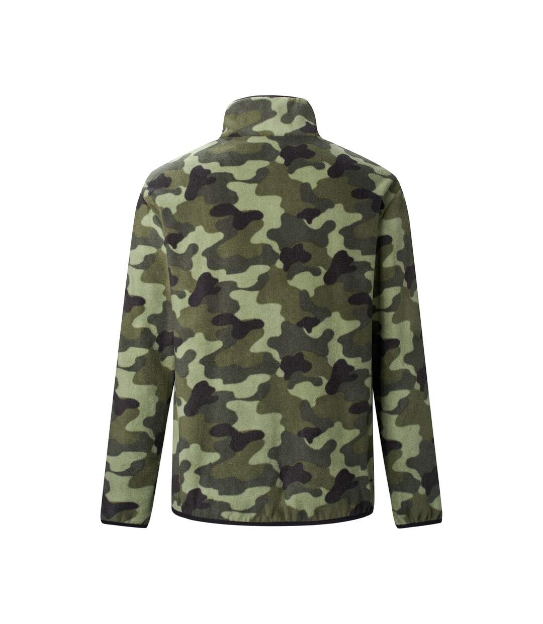 Veste Polaire Motif/style Camouflage Frankie Homme Kaki Foncé Regatta-3