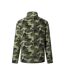 Veste Polaire Motif/style Camouflage Frankie Homme Kaki Foncé Regatta-3