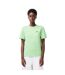 T-shirt Motif/style À Rayures Femme Crème Vert Lacoste-1