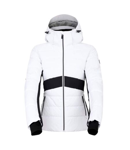 Veste de ski glacial femme/ladies blanc / noir Dare 2B