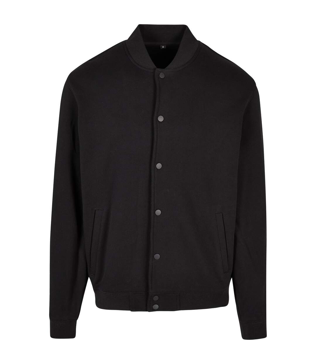 Blouson D'université Homme Noir Build Your Brand-1