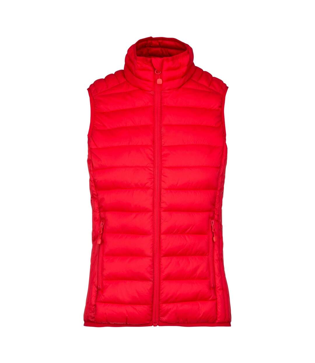 Womens/ladies Lightweight Down Bodywarmer Red Kariban-1