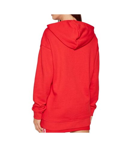 Sweat à capuche Rouge Femme Adidas Trf - 36