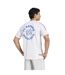 T-shirt Motif/style Fc Bayern Munich Homme Blanc Adidas-3