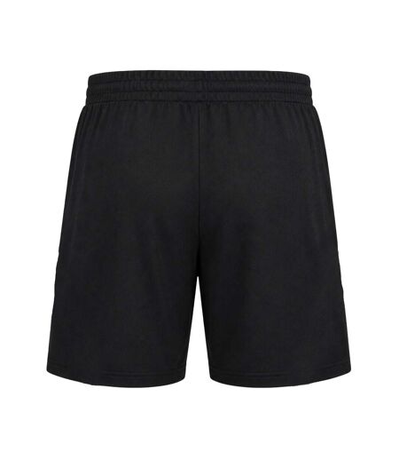 Mens Fleece Striped Track Shorts Navy Red Adidas