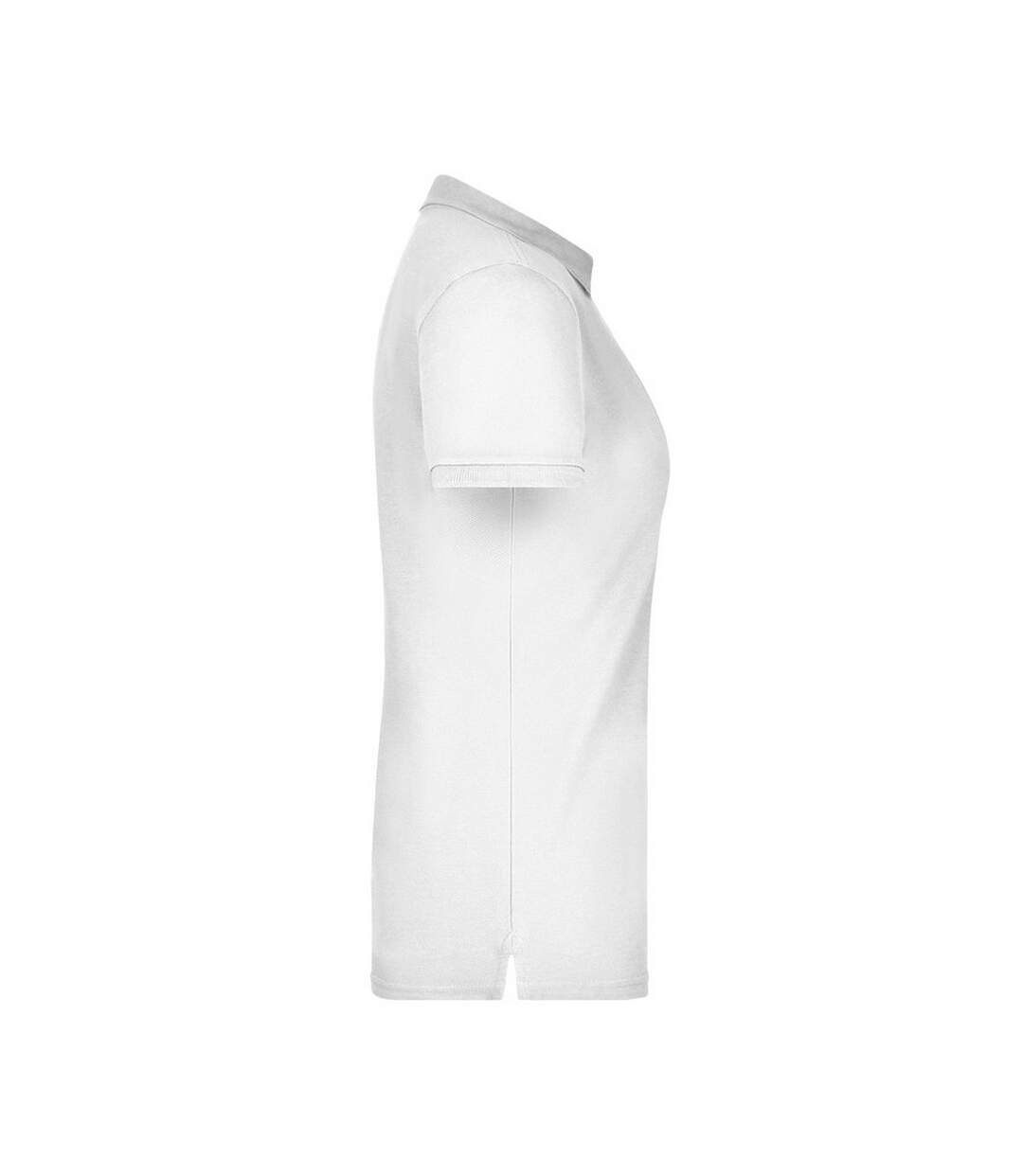 Polo Femme Blanc James And Nicholson-3