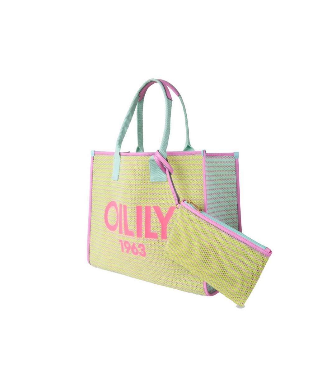 Oilily - Sac shopping Sixty - jaune - 10360-4