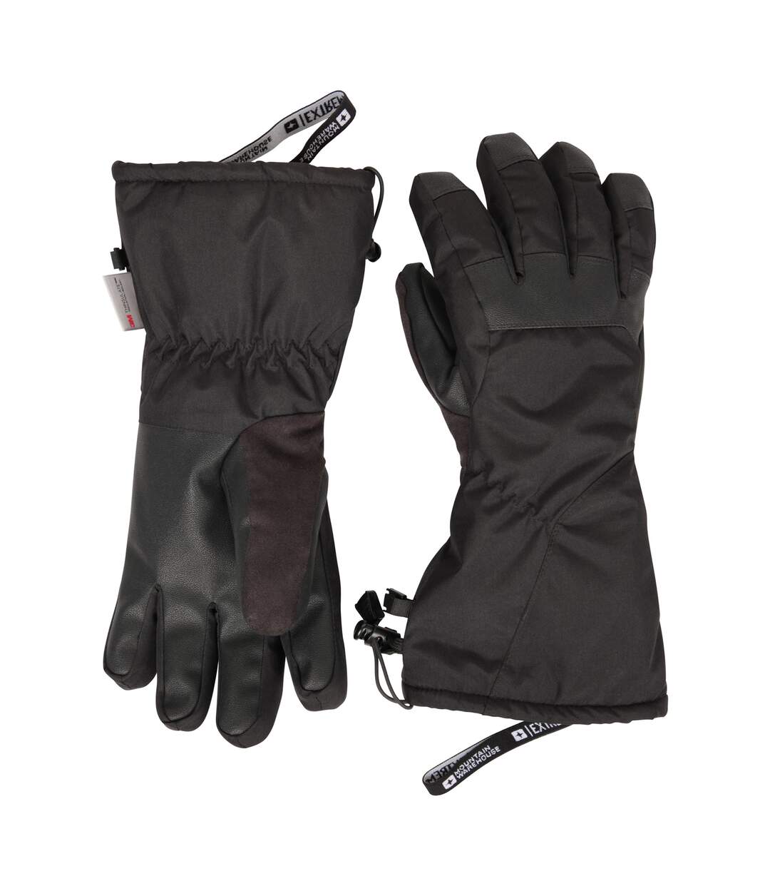 Gants de ski aoraki extreme femme noir Mountain Warehouse