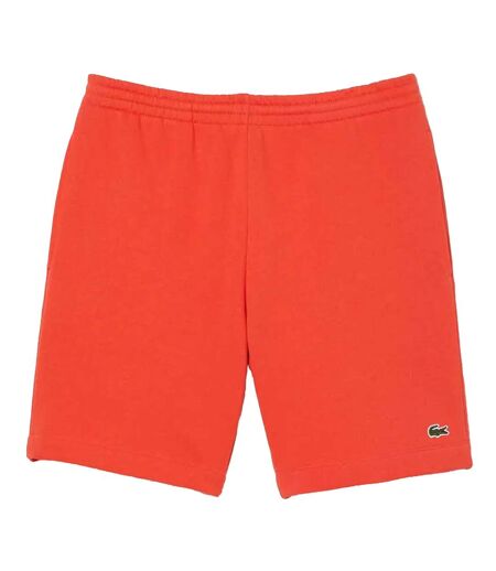 Mens Fleece Regular Shorts Orange Lacoste