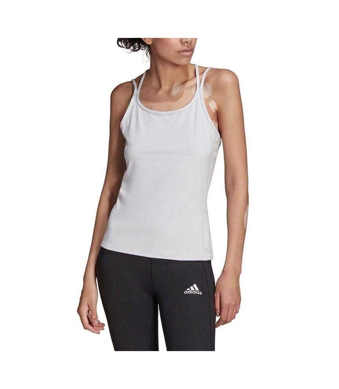 Débardeur Studio Femme Blanc Adidas-1