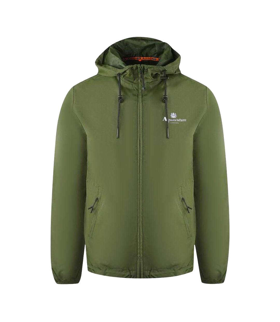 Mens Active London Windstopper Logo Soft Shell Jacket Green Aquascutum-1