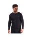 Pull Motif Rayure Contrastée Sur Bord Homme Bleu Marine Beige Gris Lambretta-1