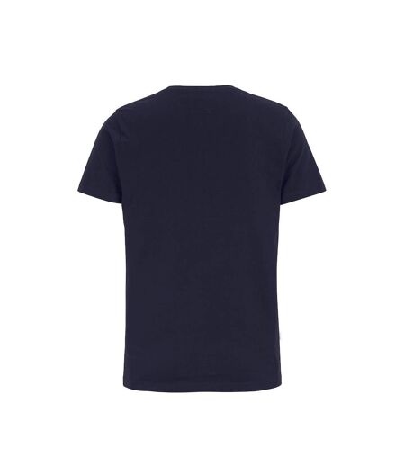 Cottover Mens Round Neck Slim T-Shirt (Navy) - UTUB296