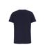 Cottover Mens Round Neck Slim T-Shirt (Navy)