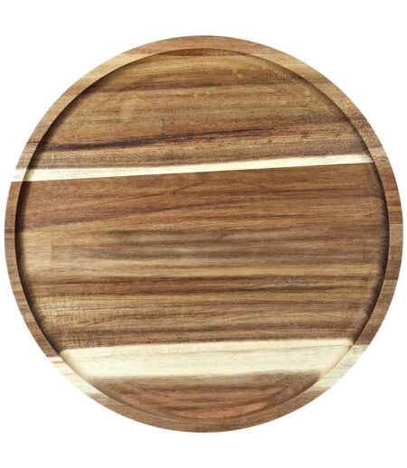Dessous d'Assiette Acacia 32cm Marron