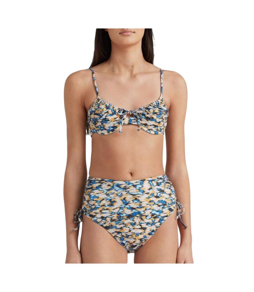 Maillot de bain orange/bleu femme o'neill avalon-1