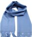 écharpe élégante Femme en Bleu Ciel - Accessoire Chic pour l'Hiver-4
