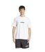 T-shirt Style Linéaire Homme Blanc Adidas-2