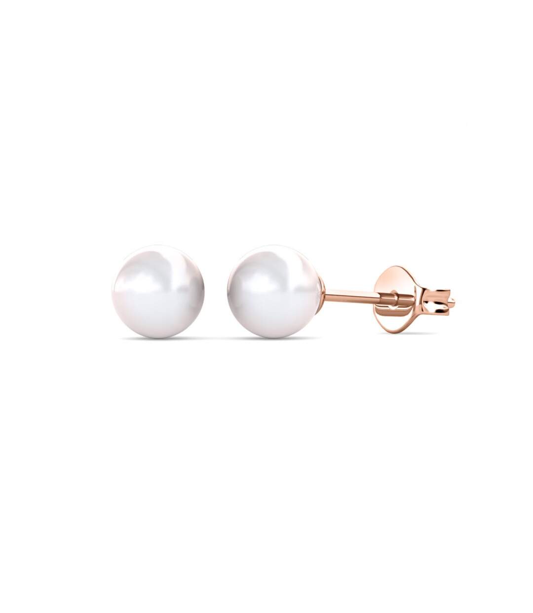 Boucles d'oreilles Full Moon Pearl, Perle d’imitation-1