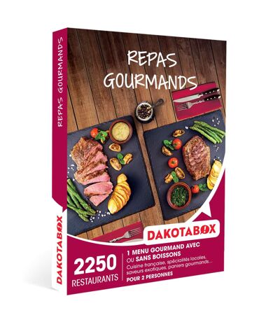 Repas gourmands - DAKOTABOX - Coffret Cadeau Gastronomie