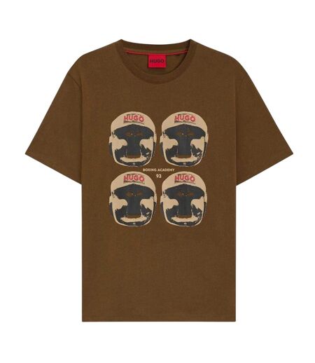 T-shirt Adulte Marron Hugo