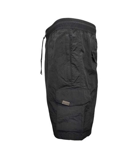 Mens Quick Dry Regular Cargo Shorts Black Everlast
