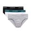 X3 slips noir/gris/blanc homme lacoste 8h3472-1