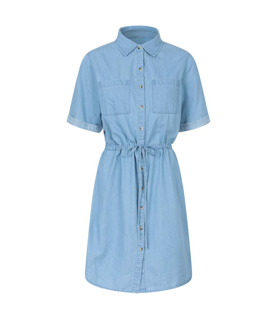 Robe Mi-longue Ronda Femme Bleu Clair Mountain Warehouse-2