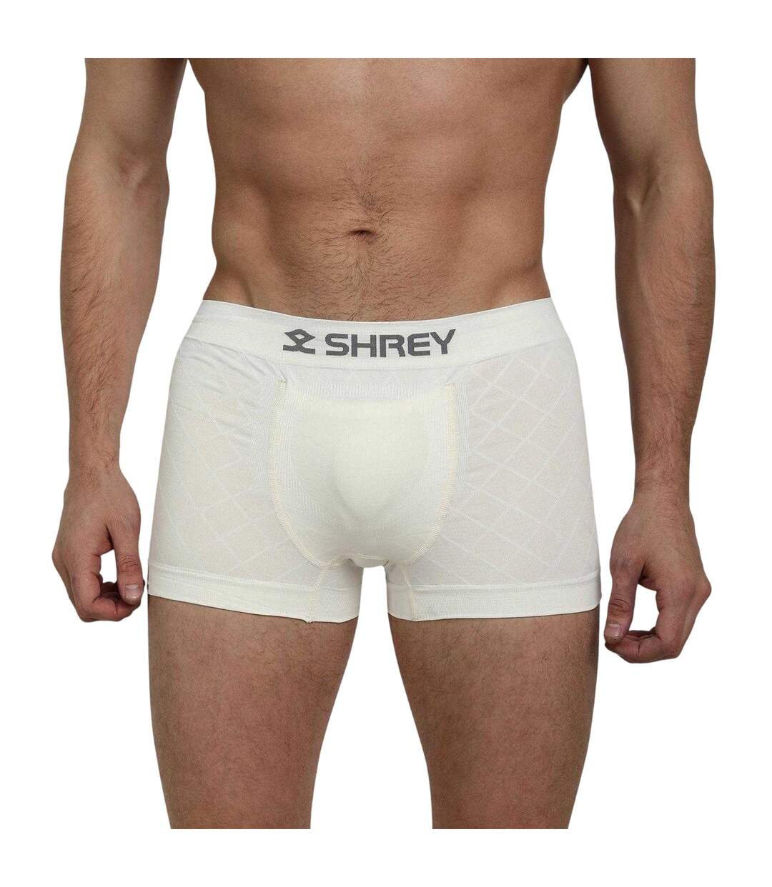 Mens Lightweight Boxer Briefs Off White Shrey-1