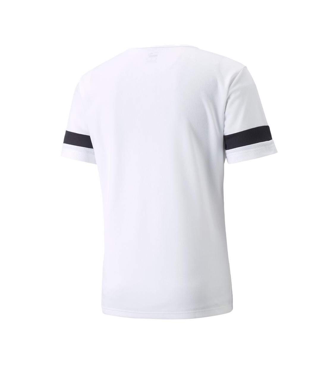 T-Shirt blanc/noir homme puma teamrise - l-2