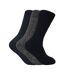 3 Paires Chaussettes en Laine Homme Anti Ampoule-1