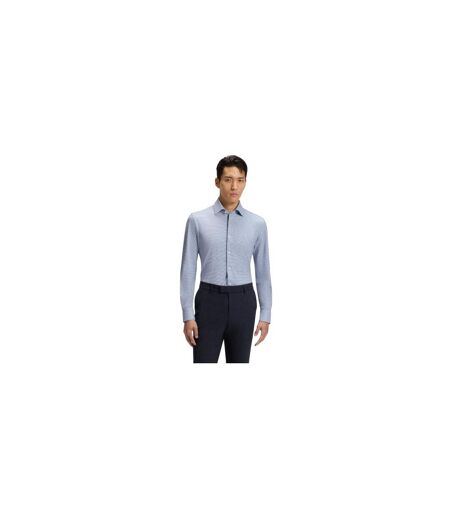 Chemise Hank Homme Bleu Boss