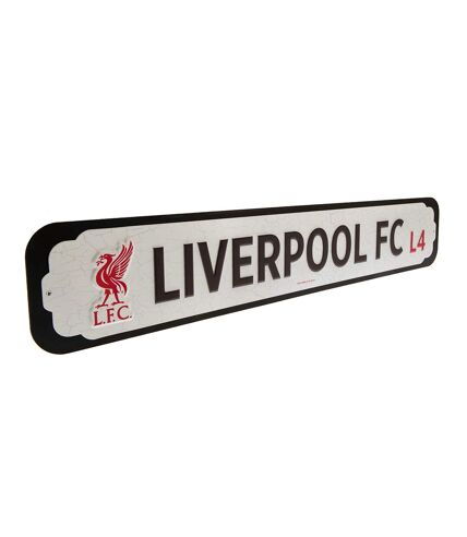 Liverpool FC - Plaque DELUXE (Rouge / Gris / Noir) (Taille unique) - UTTA10455