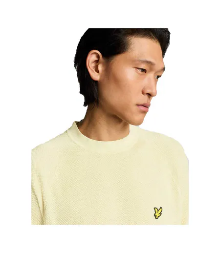 T-shirt Homme Beige Lyle & Scott