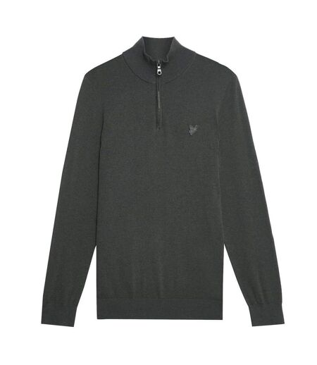 Pull Motif/style Tonal Homme Gris Lyle & Scott