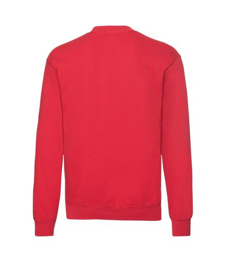 Sweat homme rouge Fruit of the Loom