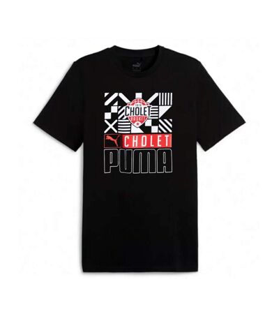 Cholet Basket T-Shirt Noir Homme Puma - S